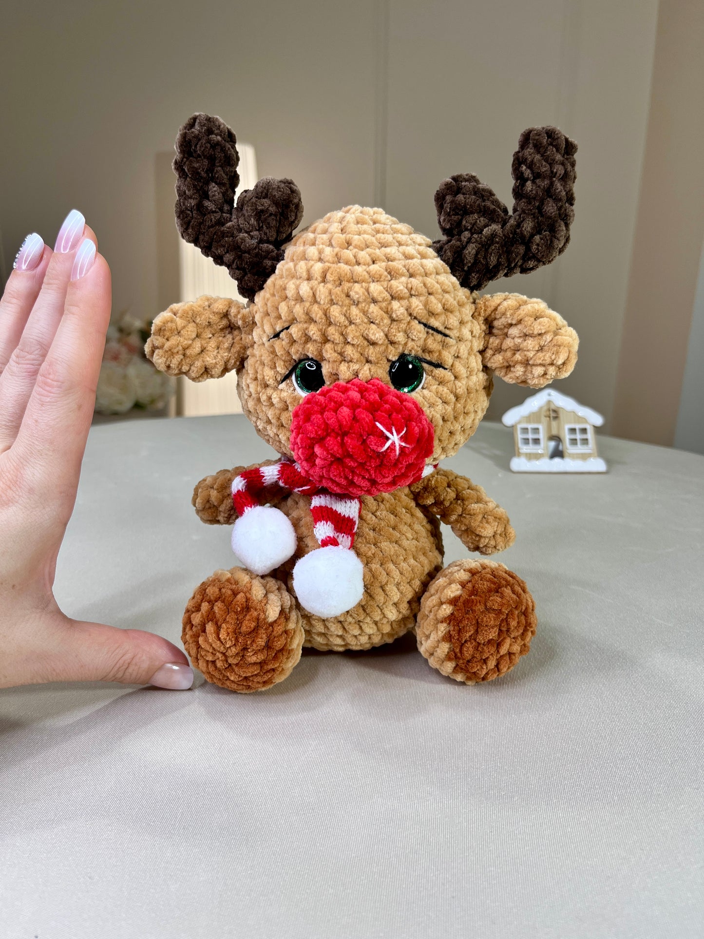 Crochet Baby Reindeer