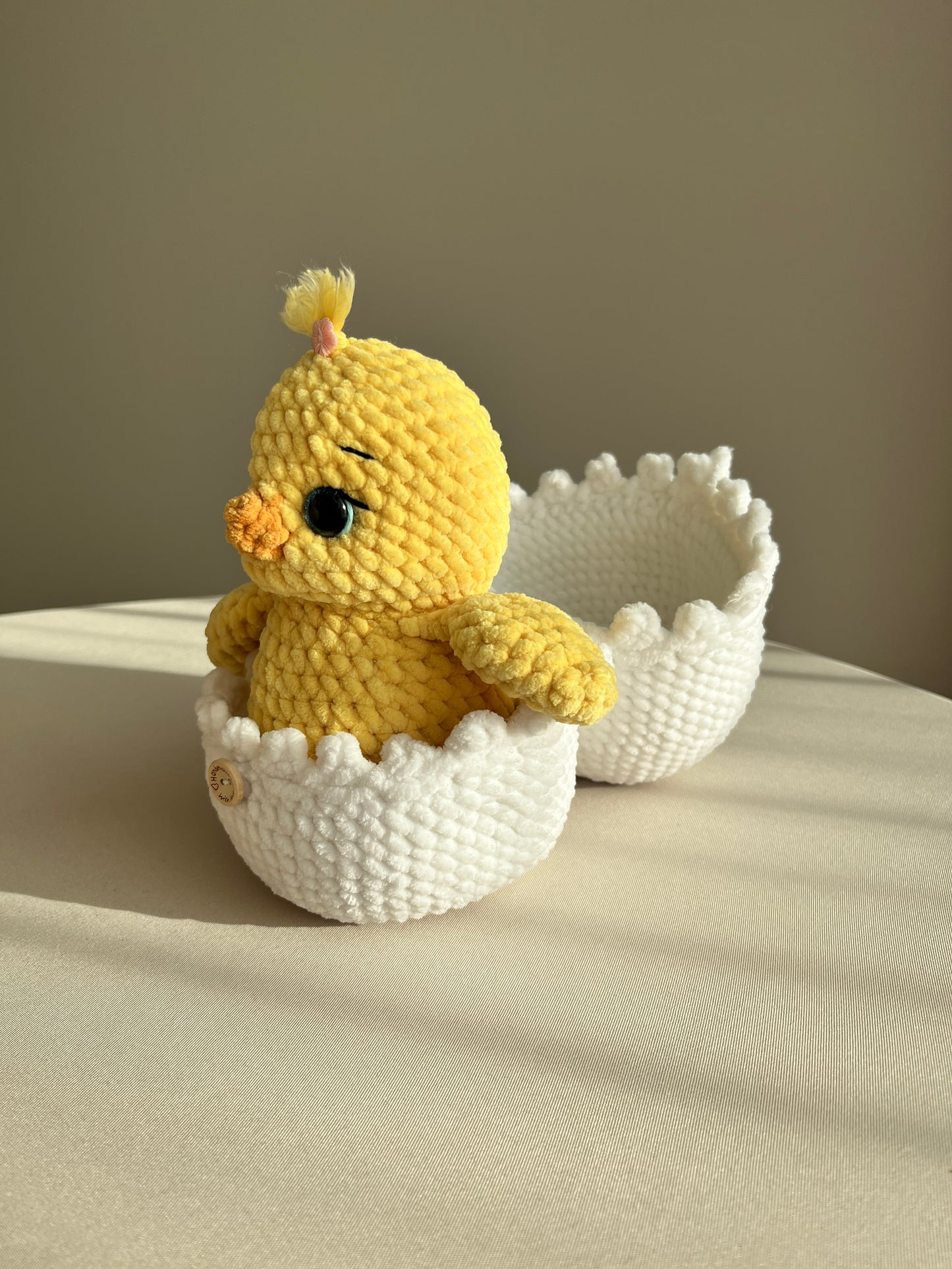 Crochet Chick & Its Cozy Shell