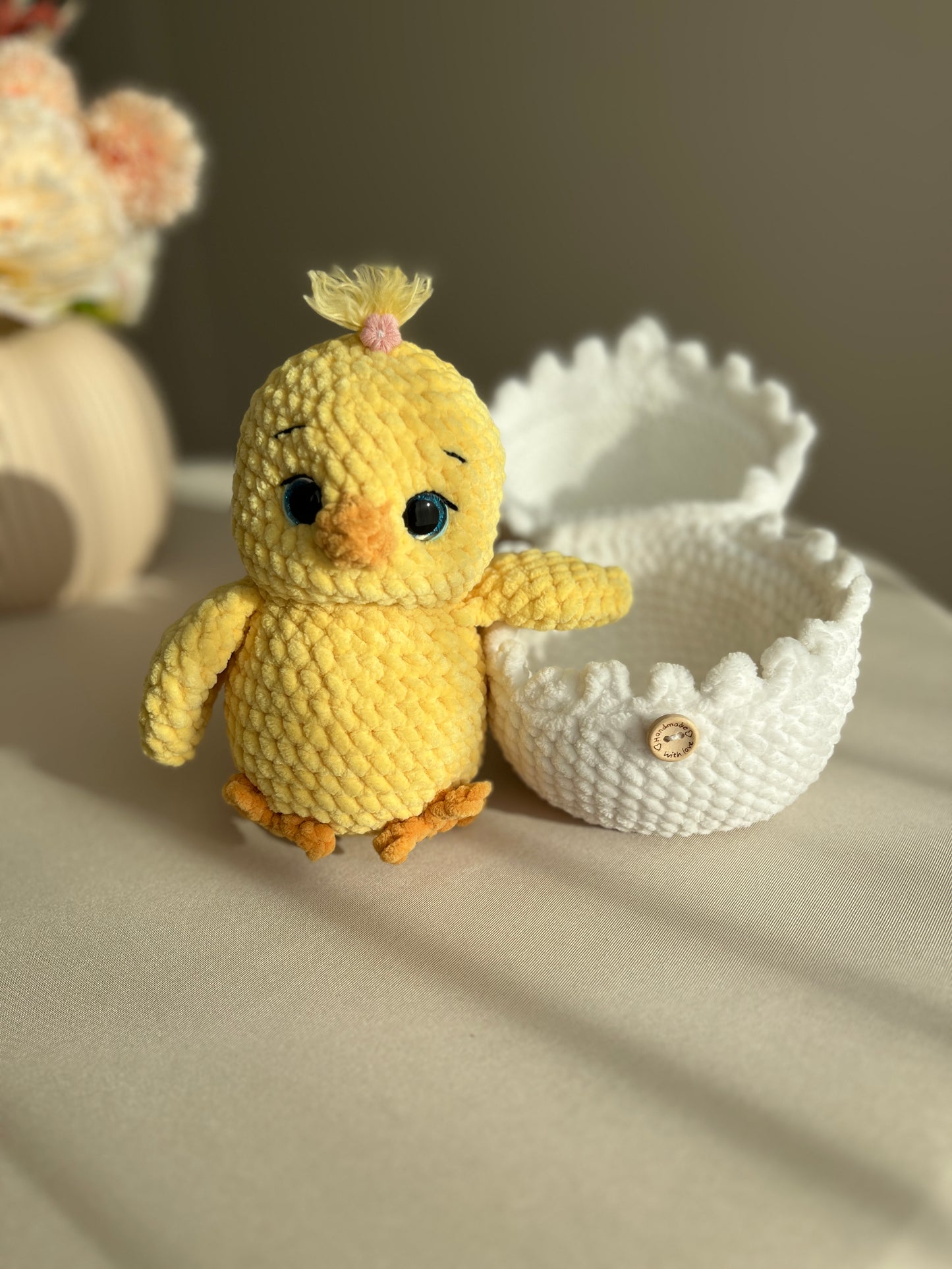 Crochet Chick & Its Cozy Shell