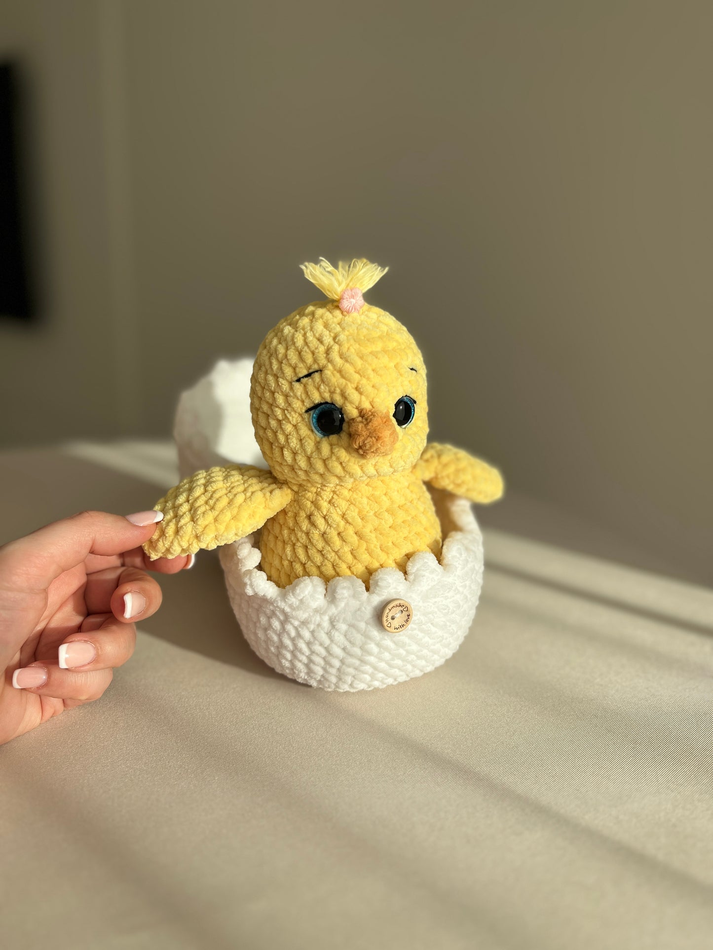 Crochet Chick & Its Cozy Shell