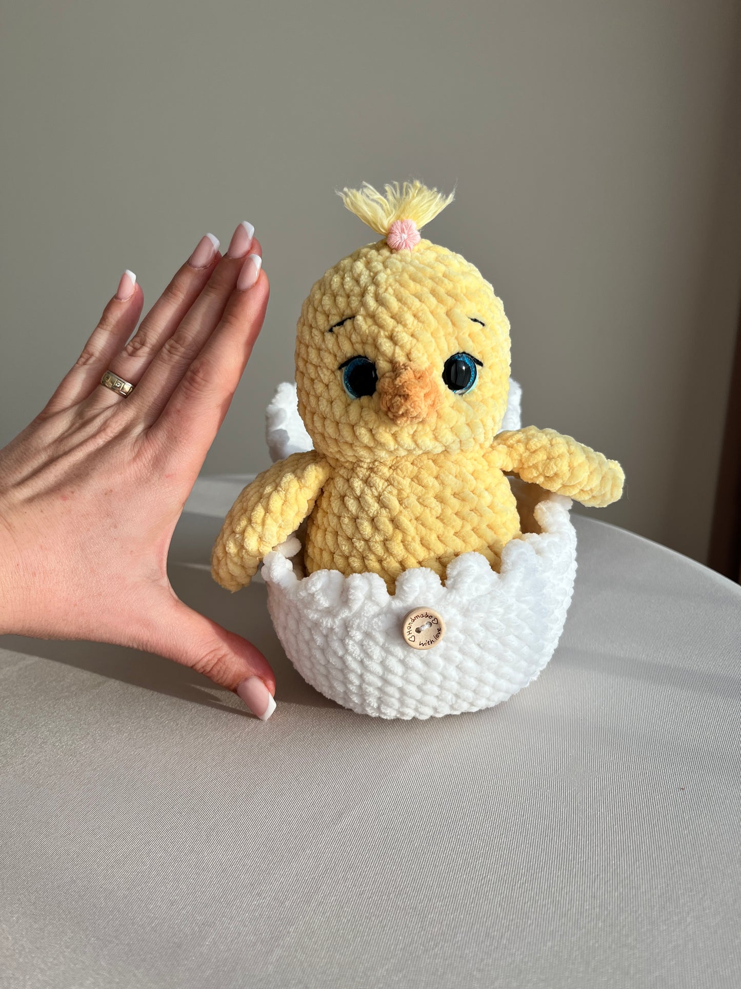 Crochet Chick & Its Cozy Shell