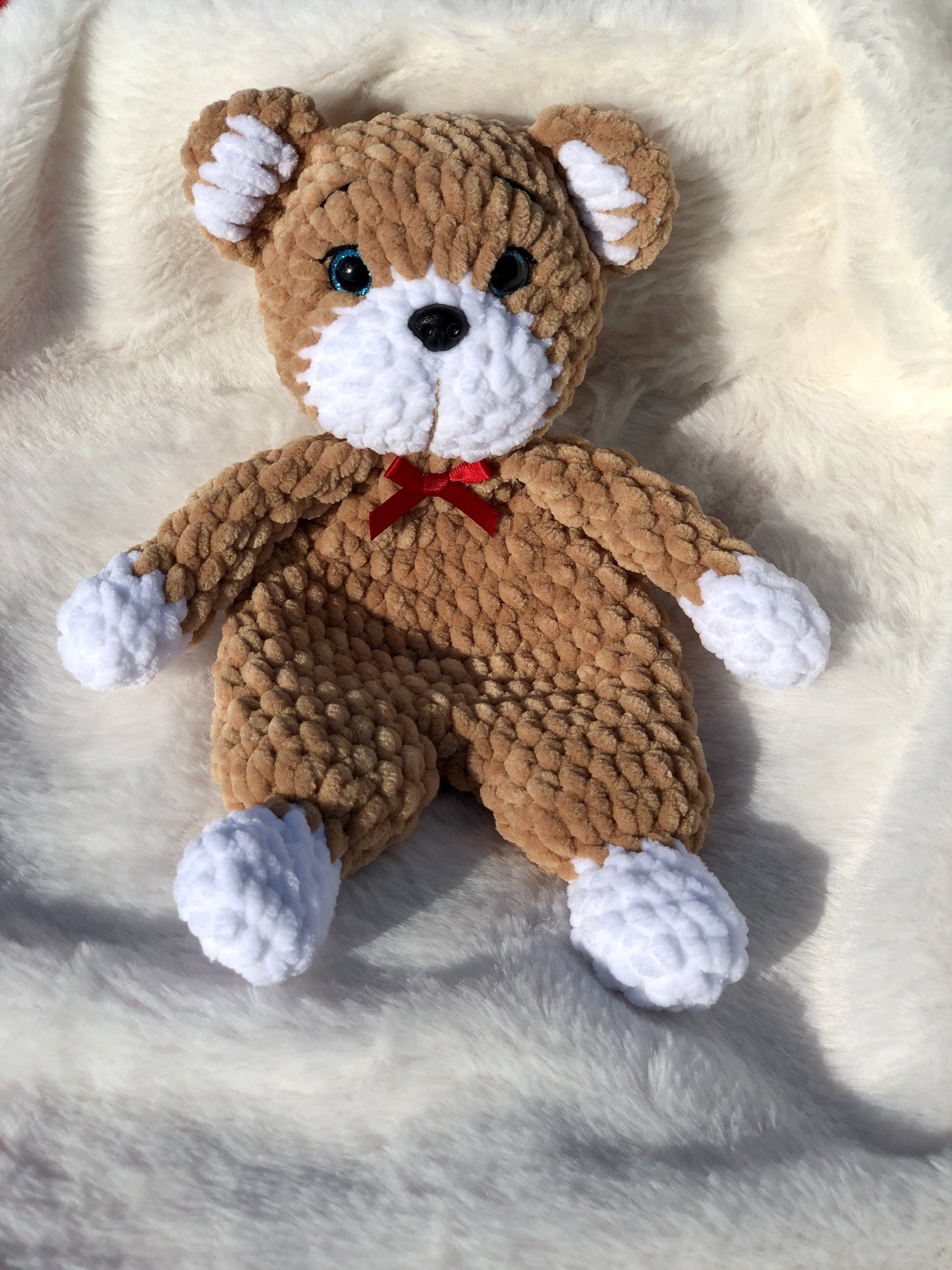 Crochet Bear Snuggler