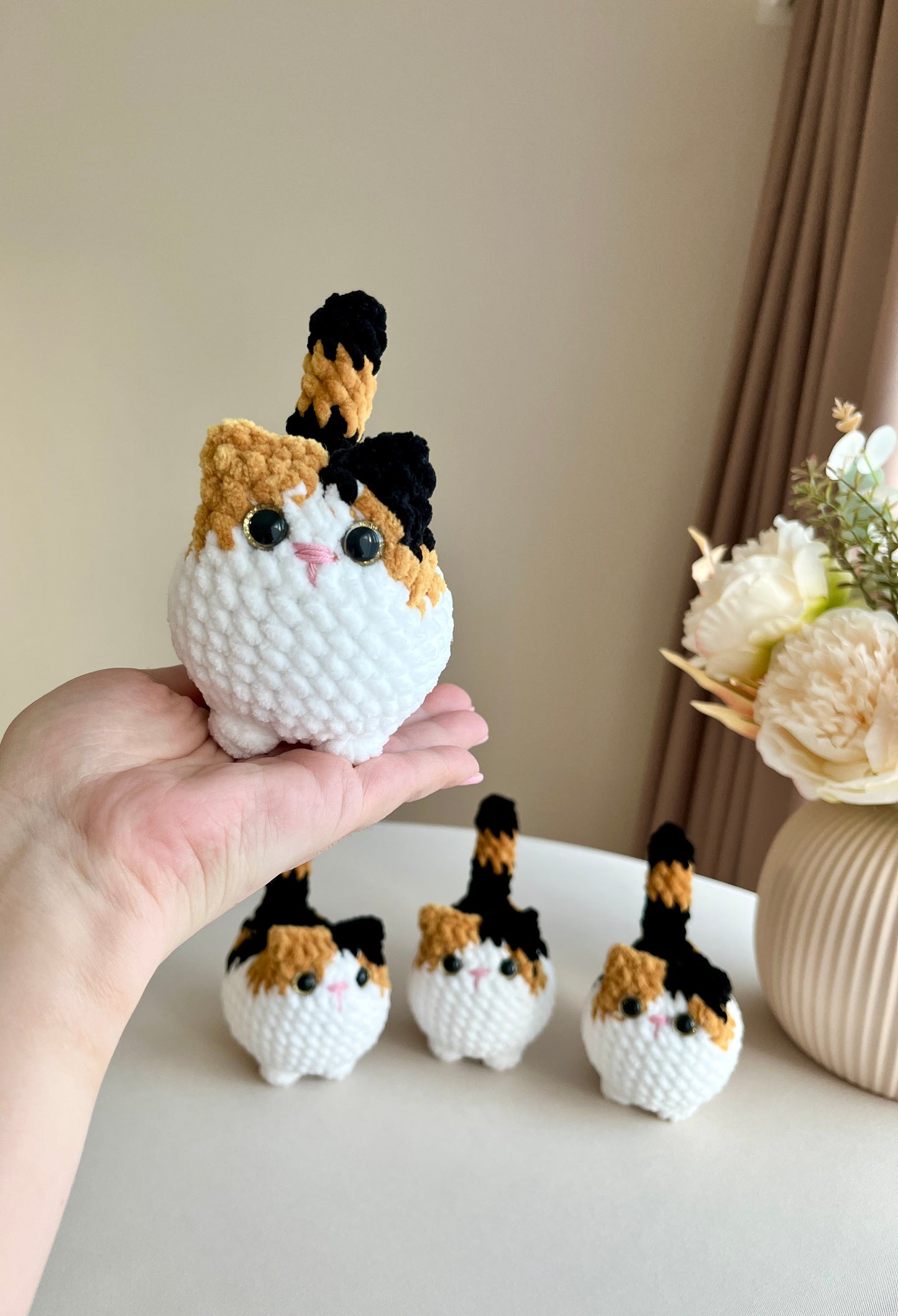 Crochet Chubby Cat