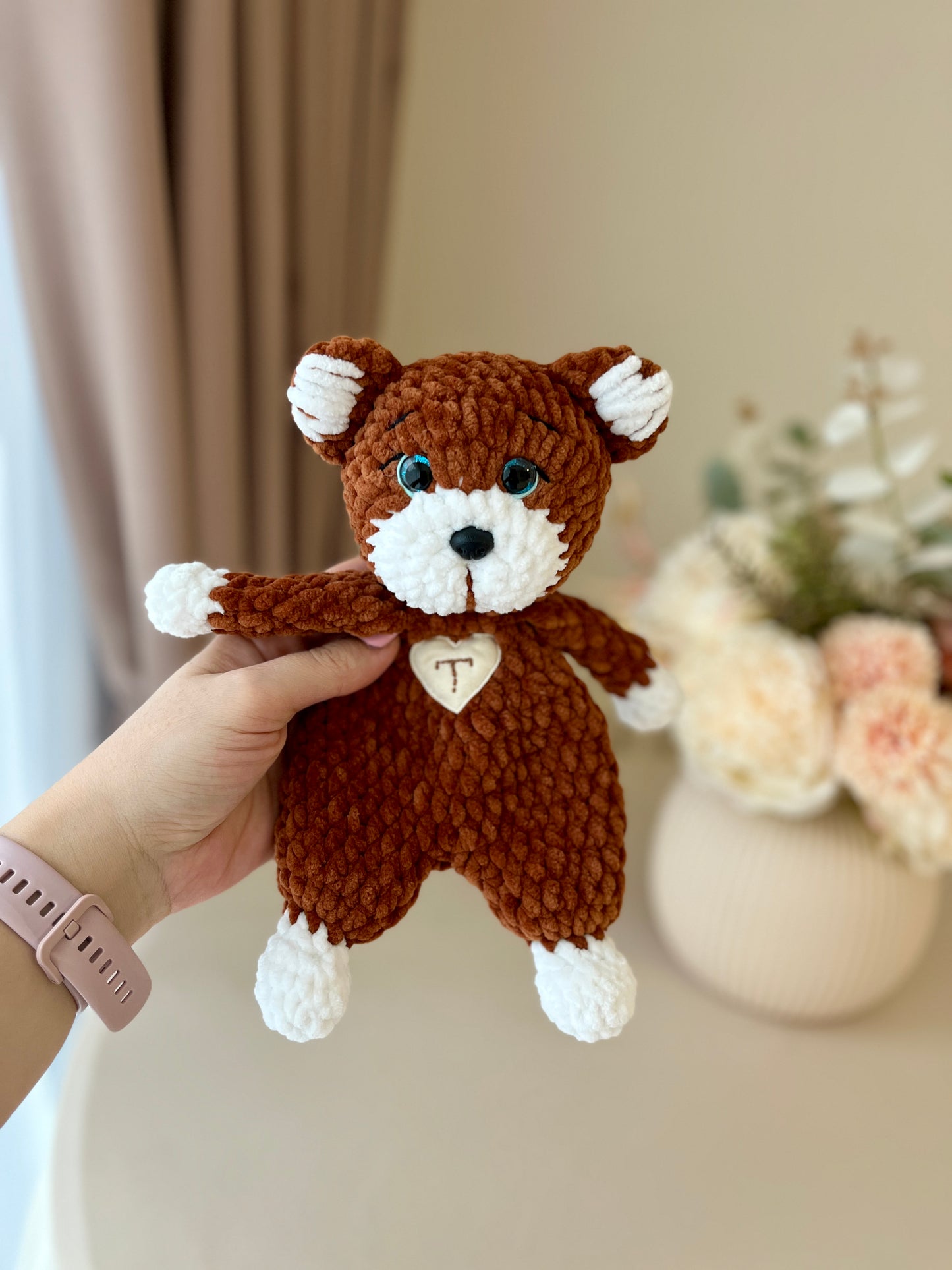 Crochet Bear Snuggler