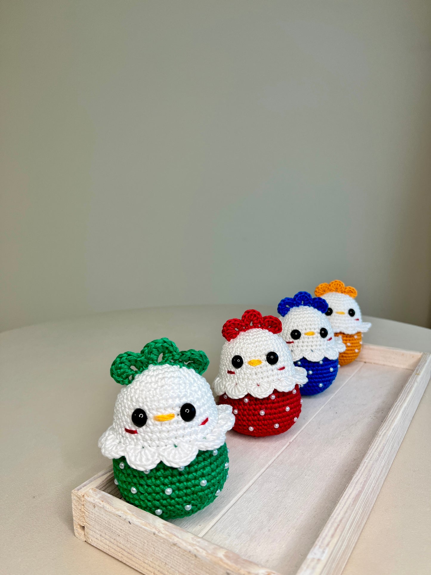 Crochet Chicken Decoration