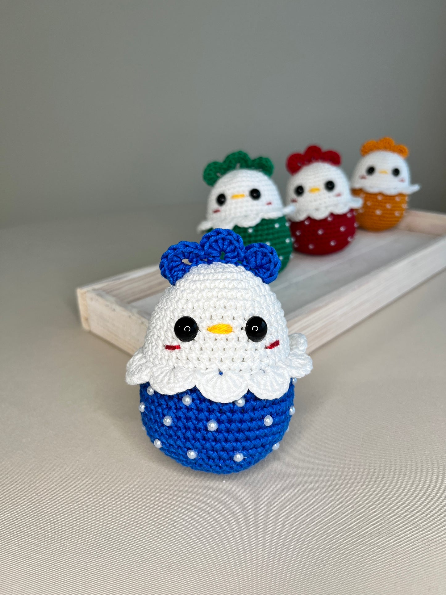 Crochet Chicken Decoration