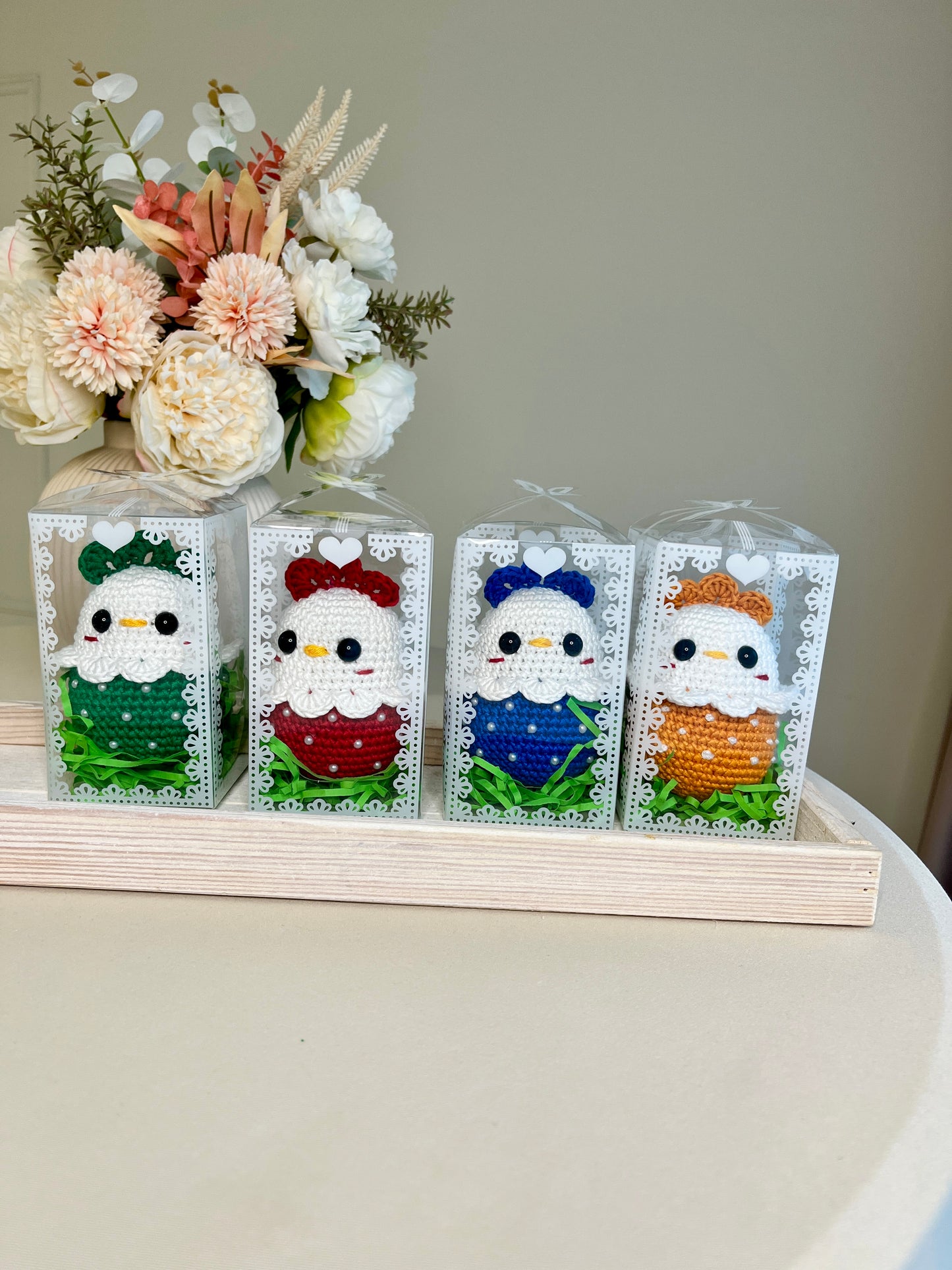 Crochet Chicken Decoration