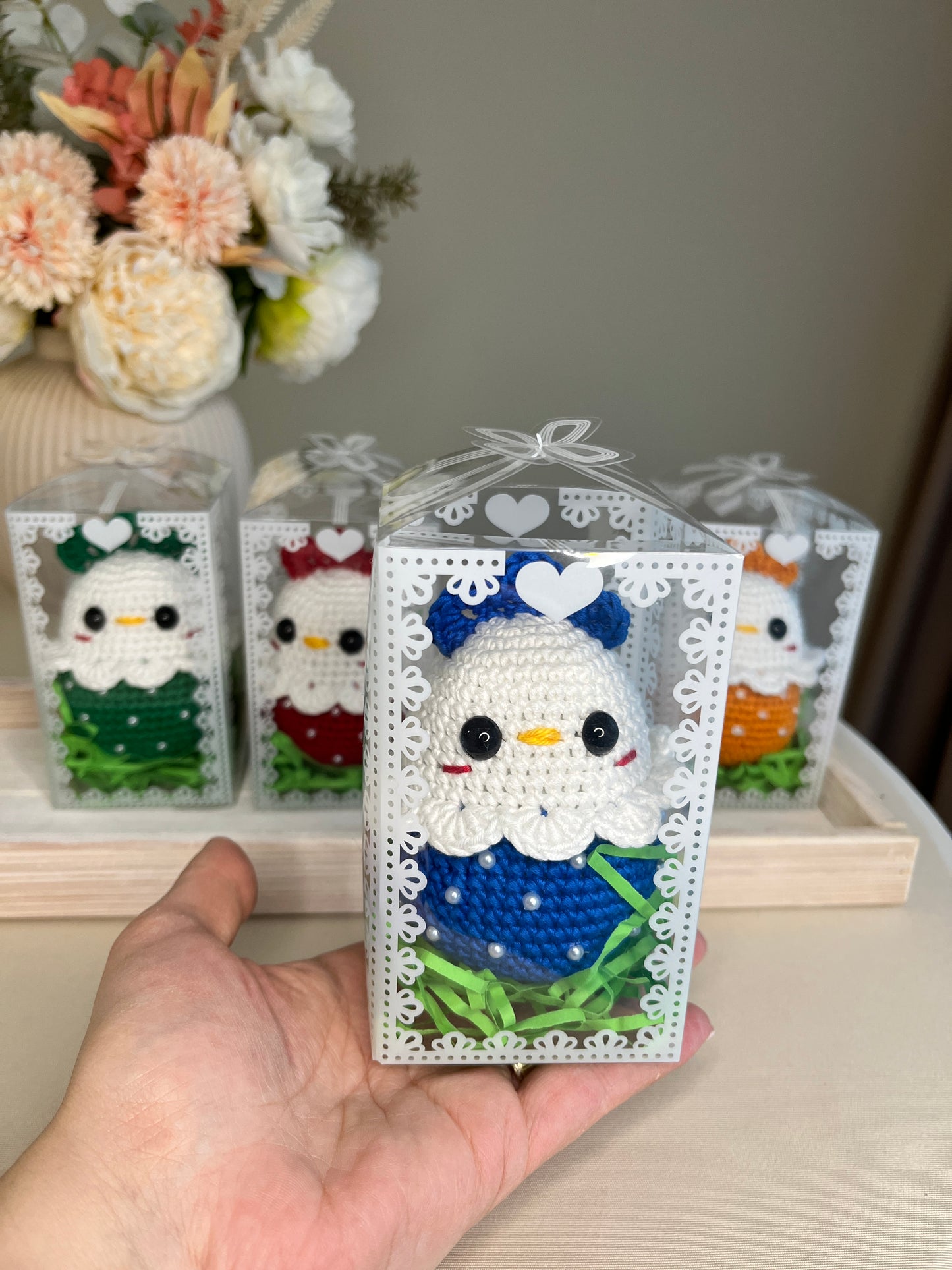 Crochet Chicken Decoration