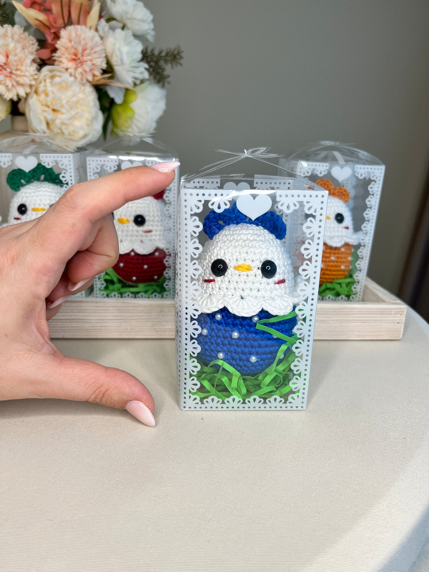 Crochet Chicken Decoration