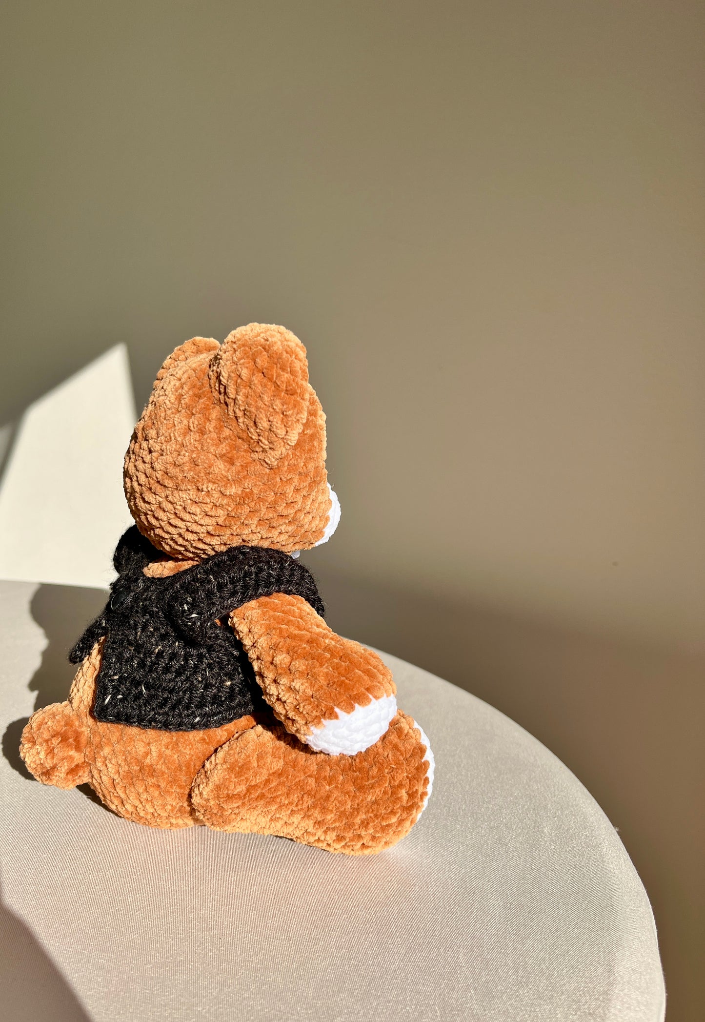 Crochet Teddy Bear with movable legs