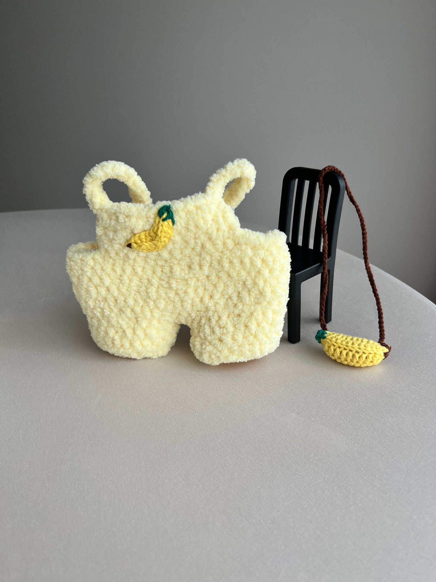 Crochet Puffy Banana Cow