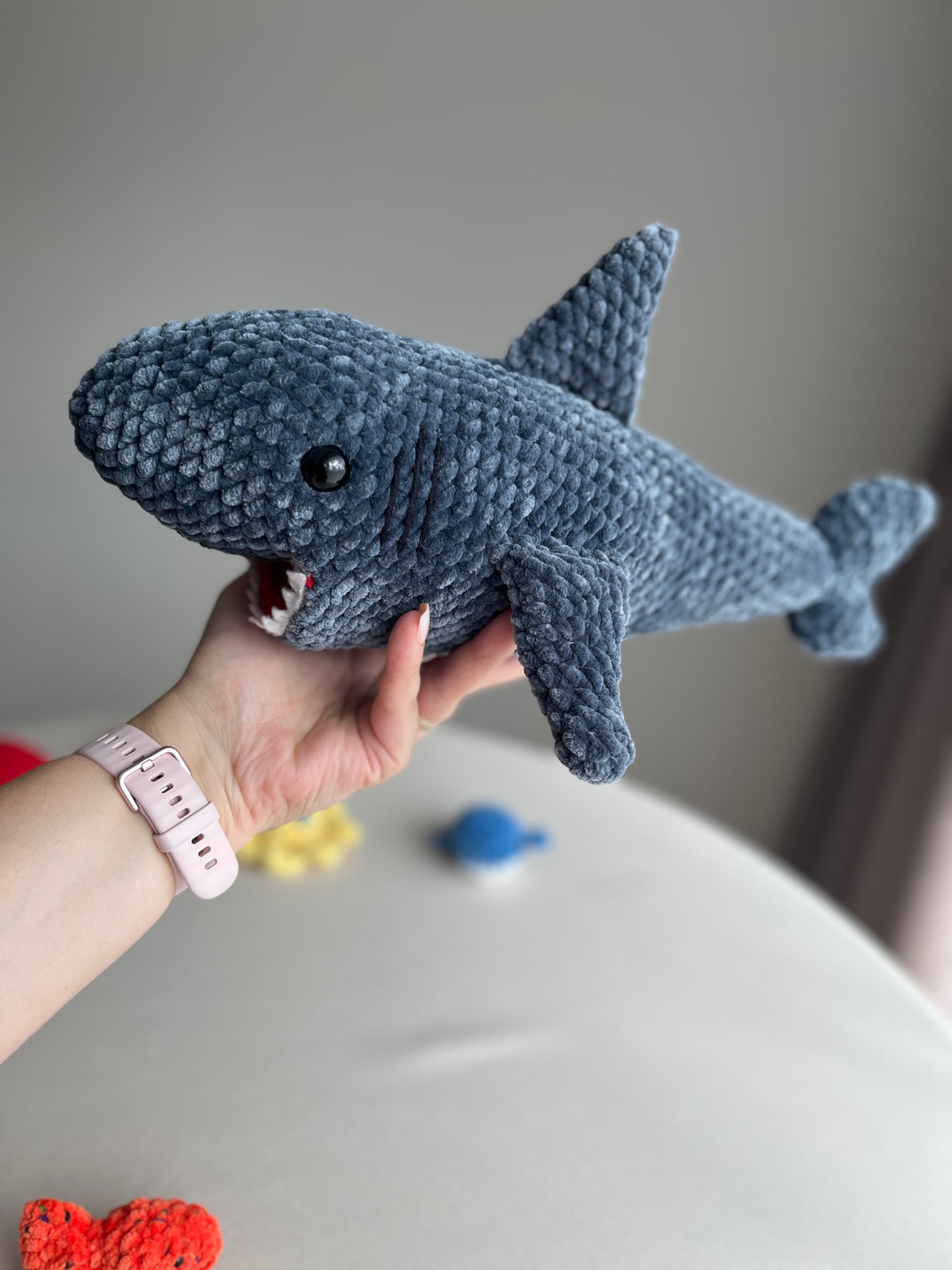 Crochet Hungry Shark