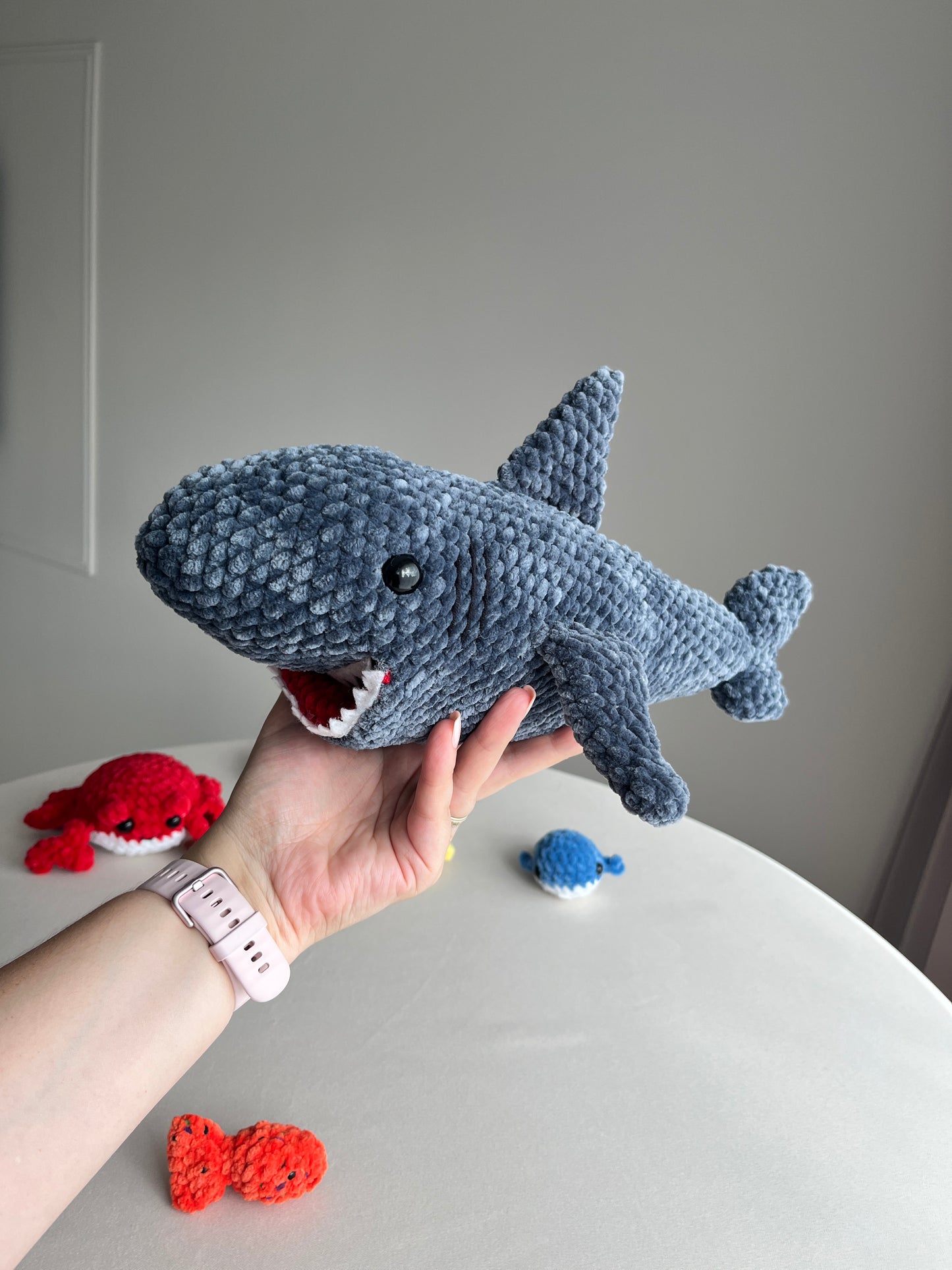 Crochet Hungry Shark