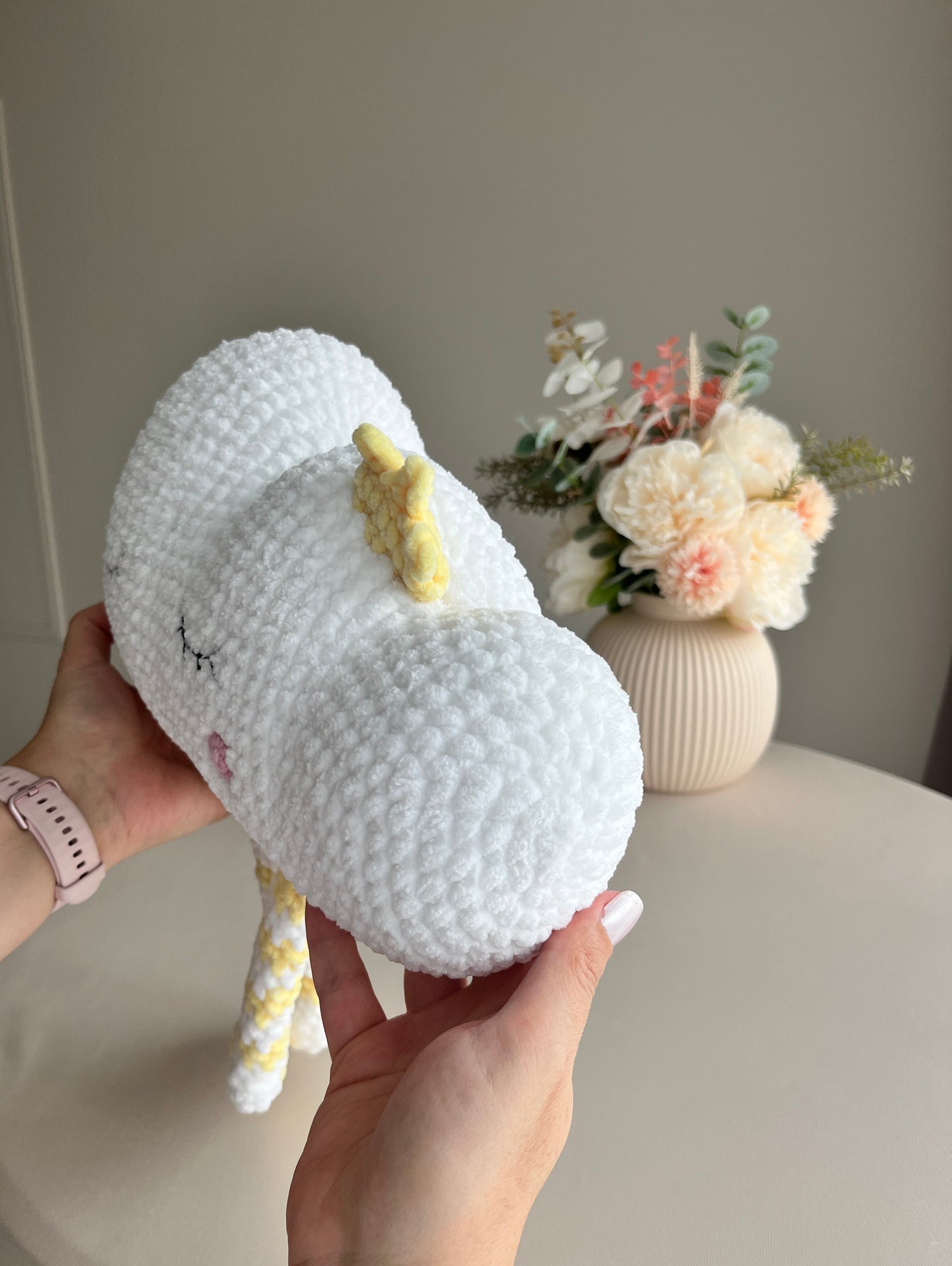 Crochet Cloud Pillow