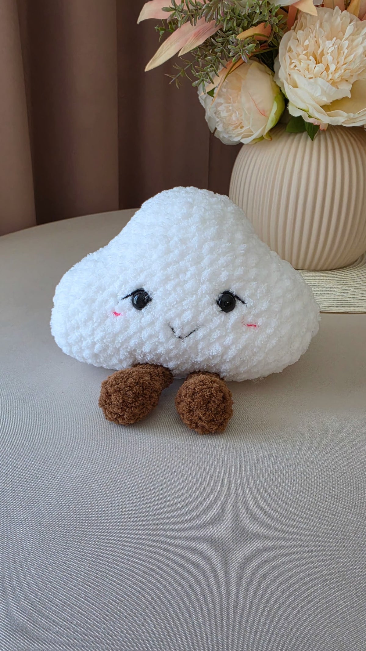 Crochet Smiling Little Cloud