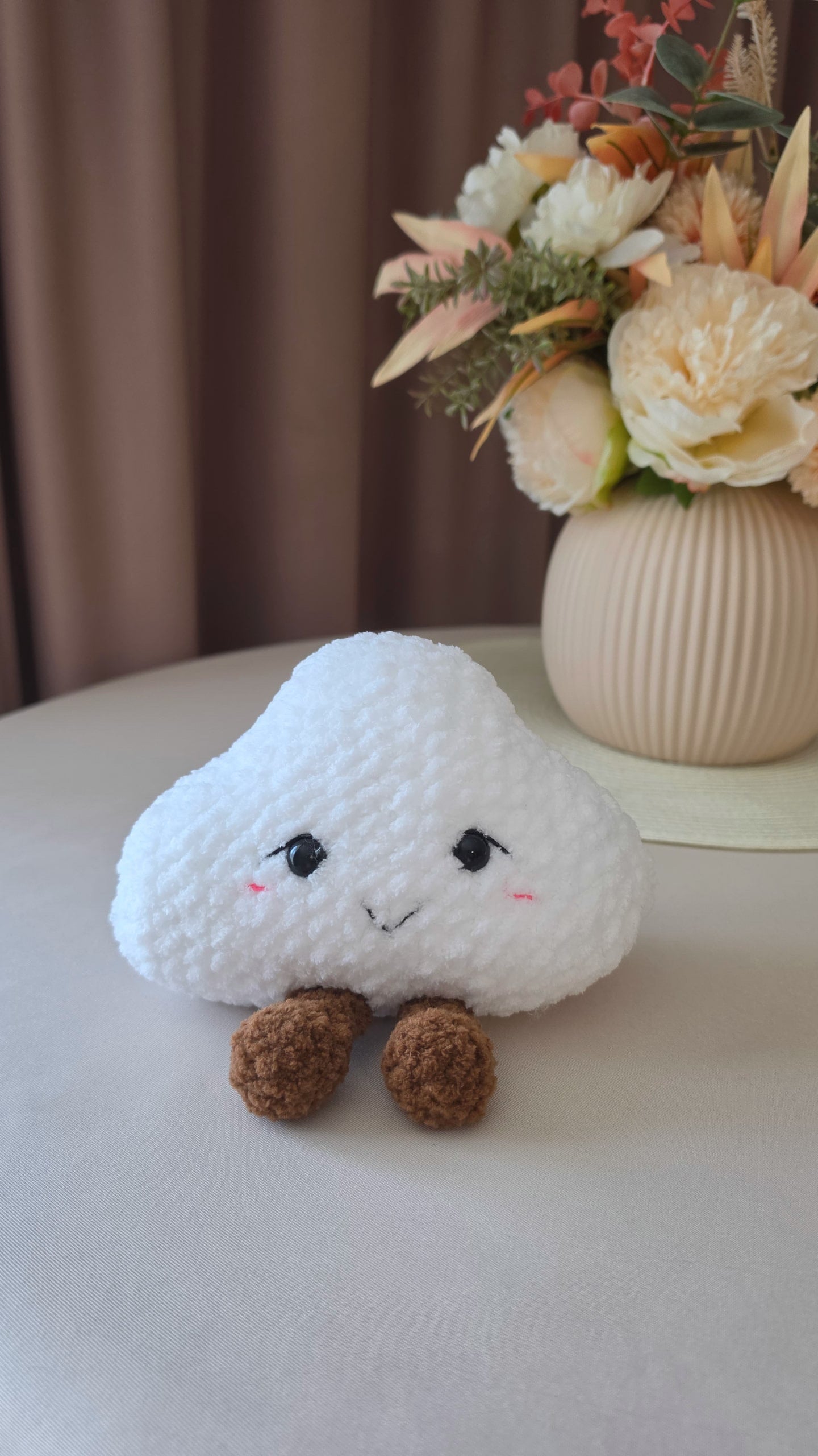Crochet Smiling Little Cloud