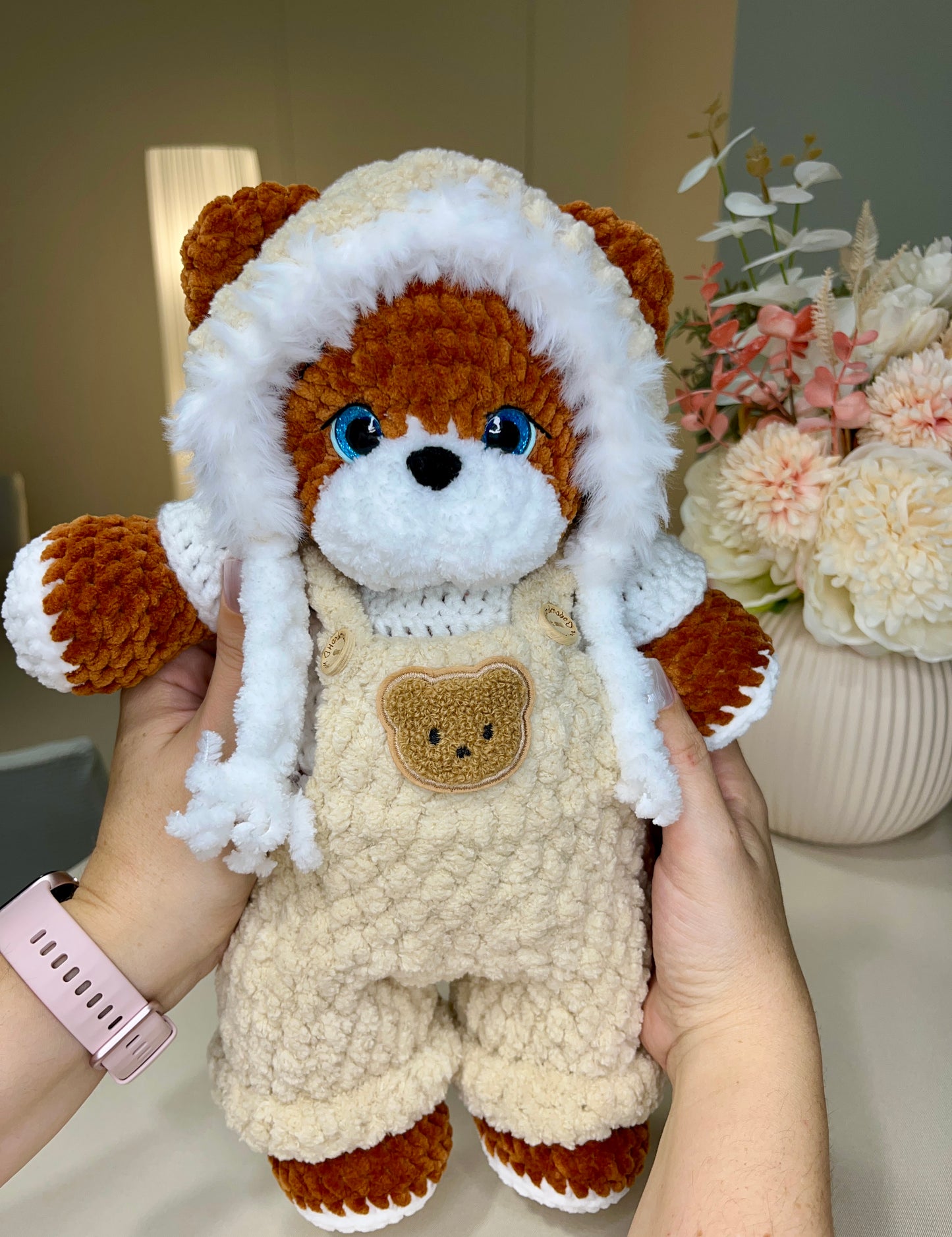 Crochet Bear 34 cm