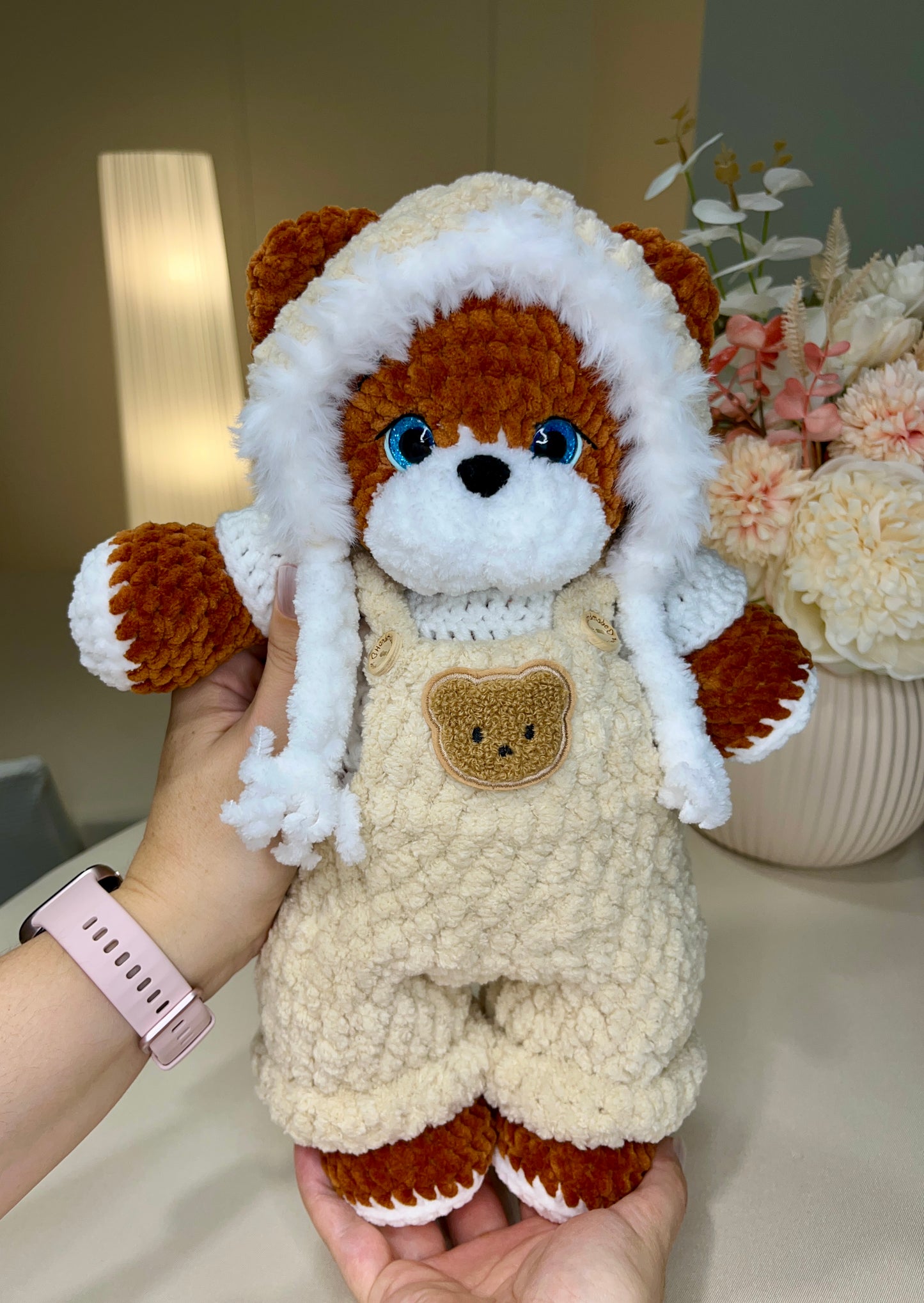 Crochet Bear 34 cm