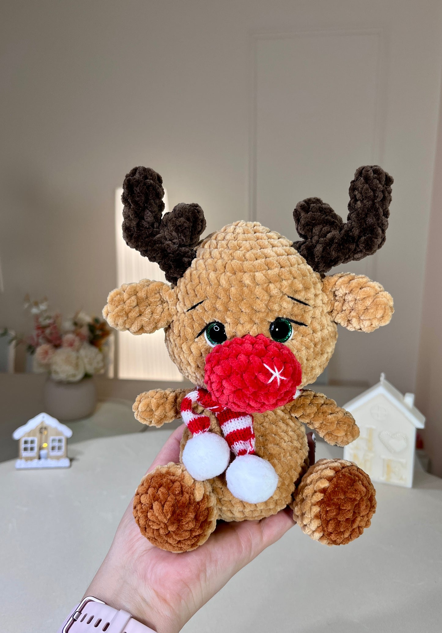 Crochet Baby Reindeer