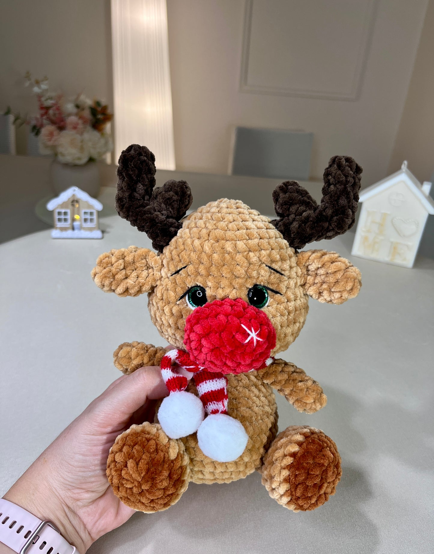 Crochet Baby Reindeer
