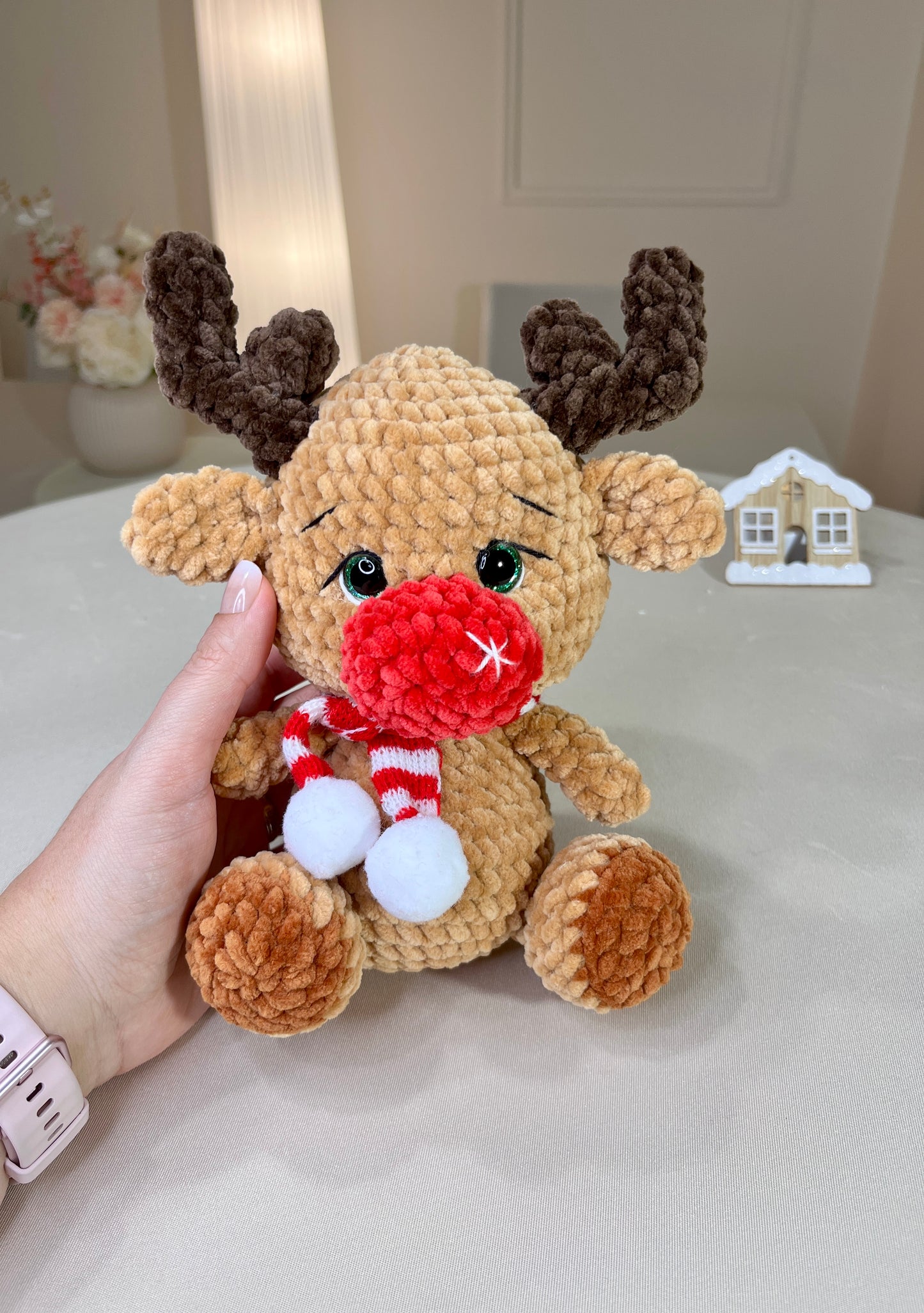 Crochet Baby Reindeer