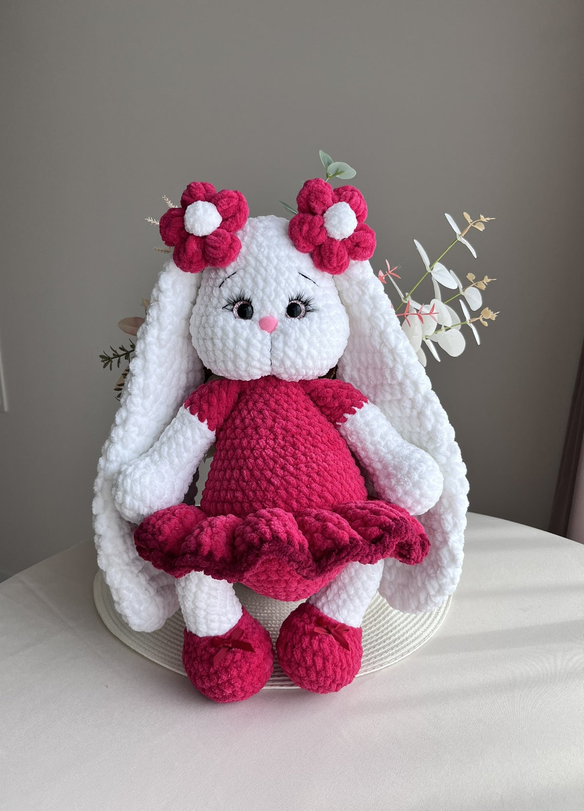 Crochet Bunny 42 cm
