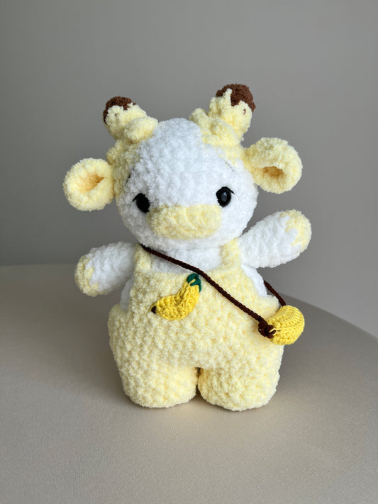 Crochet Puffy Banana Cow