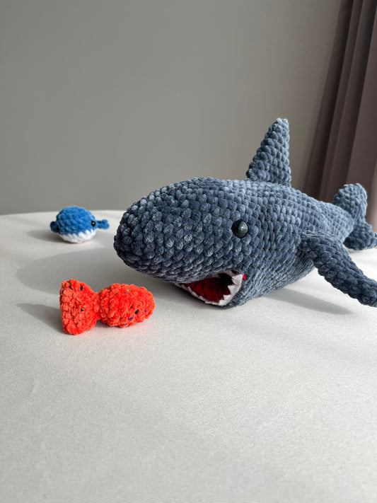 Crochet Hungry Shark